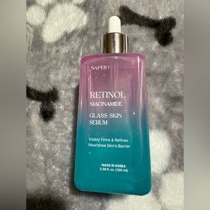 Retinol Niacinamide Glass Skin Serum - Purple and Blue